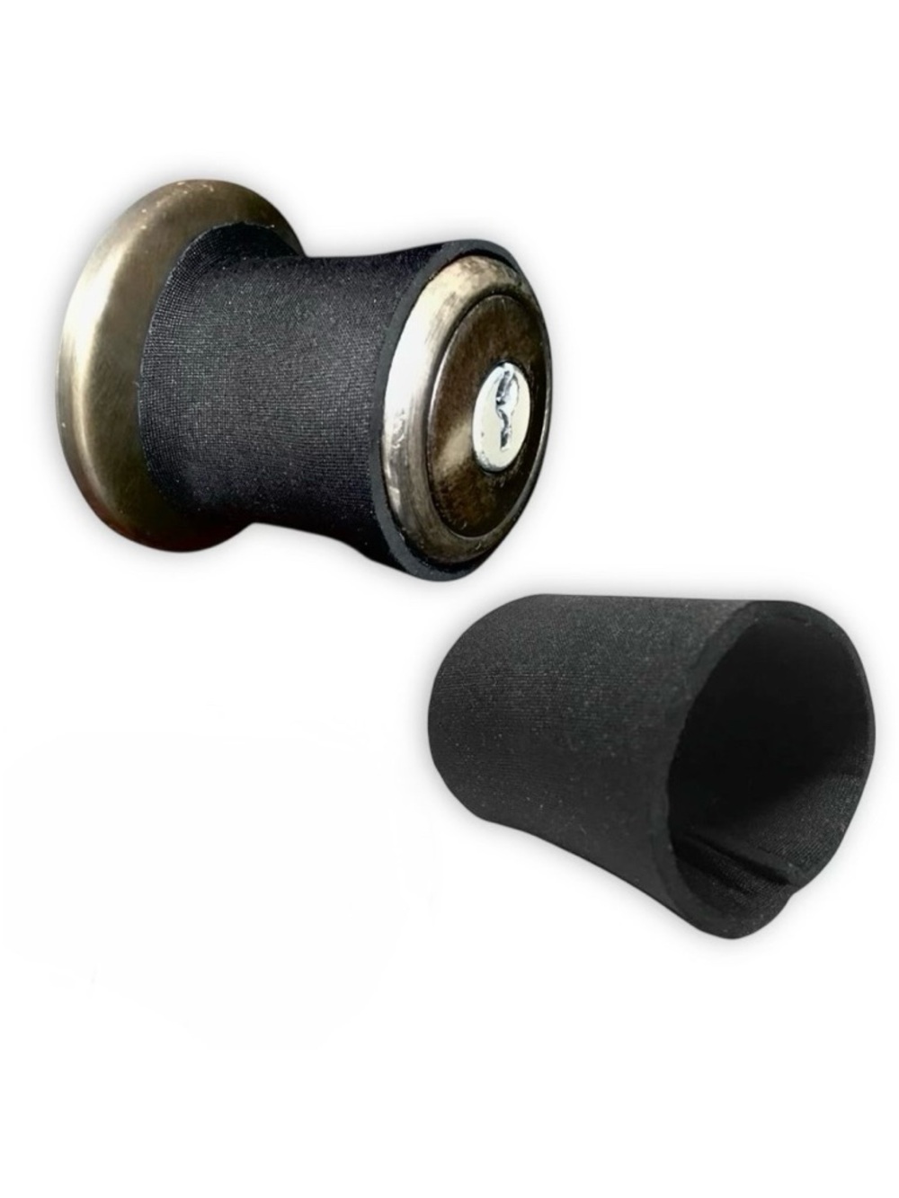 The Door Knob Wonder Cover Pack of Two Black NWT